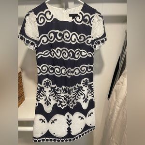 Jcrew dress with lace sleeves